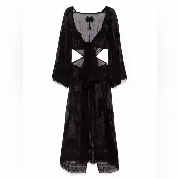 Johanna Ortiz Other - Johanna Ortiz Black Lace Robe